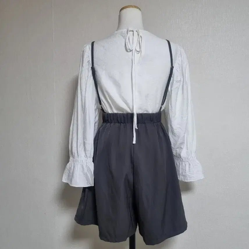 [BUNJANG] Layered Bustier Jumpsuit / 레이어드 뷔스티에 점프수트(블라우스별도구매)