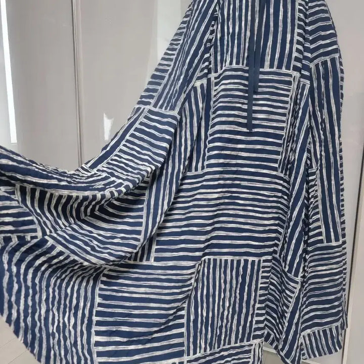 [BUNJANG] Patterned Side Banding Long Skirt / 패턴 옆밴딩 롱 스커트 FREE (26~28인치)