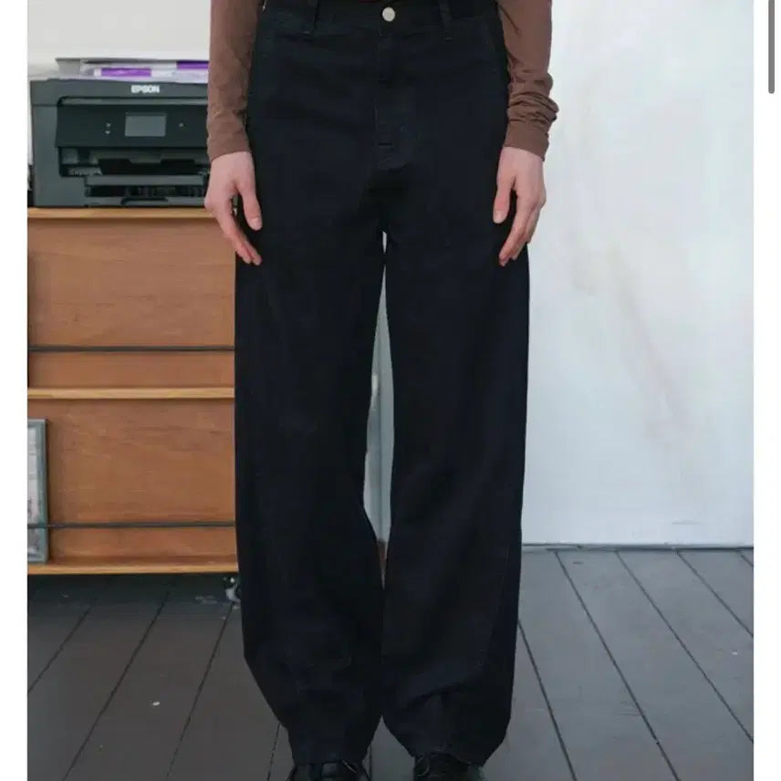 [BUNJANG] Poszer Curved Cotton Pants / poszer Curved cotton pants