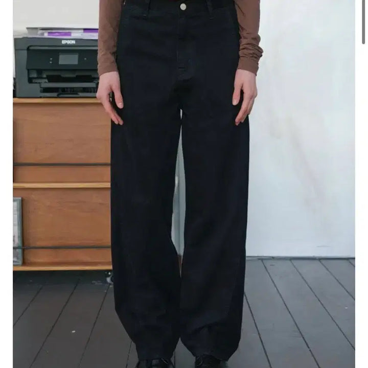 [BUNJANG] Poszer Curved Cotton Pants / poszer Curved cotton pants