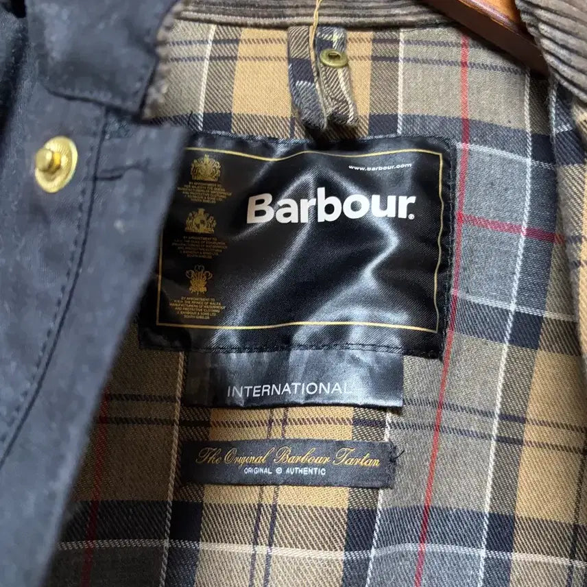 [BUNJANG] Barbour International Black Wax Jacket (Men&
