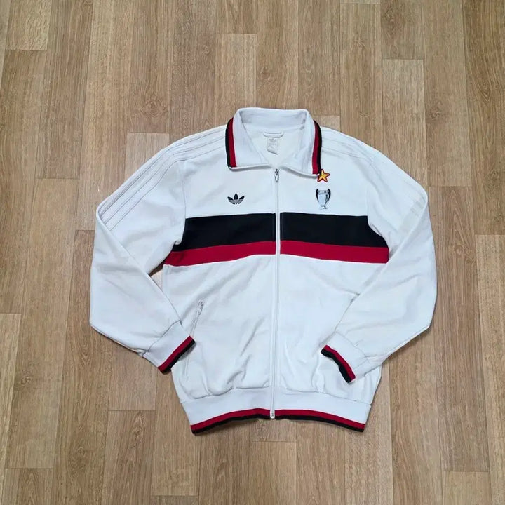 [BUNJANG] Adidas AC Milan Track Top Jersey White Men&