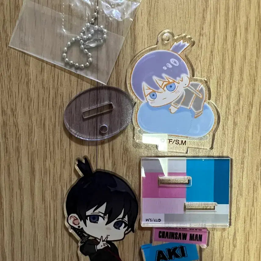 [BUNJANG] Chainsaw Man Aki Acrylic Stand and Keyring Set / 체인소맨 아키 아크릴 스탠드 키링 세트