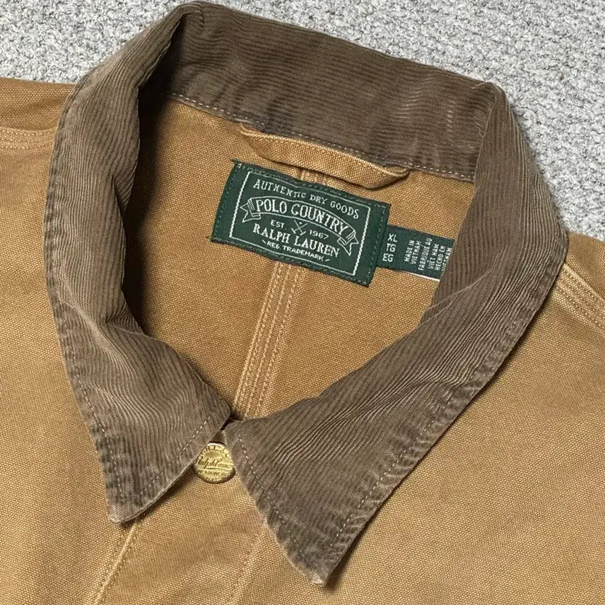 [SOLD OUT] (XL)폴로 컨트리 초어 자켓 판매합니다.(더블알엘,클래식)