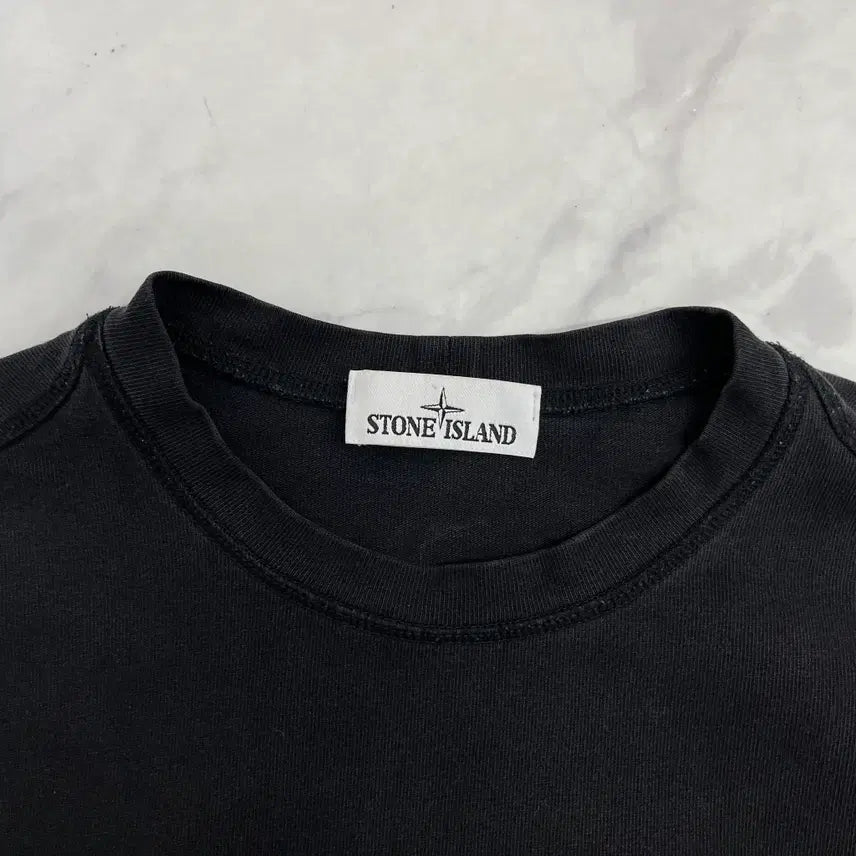 [SOLD OUT] [Stone Island] 스톤아일랜드 블랙 롱슬리브 맨투맨 남성 L