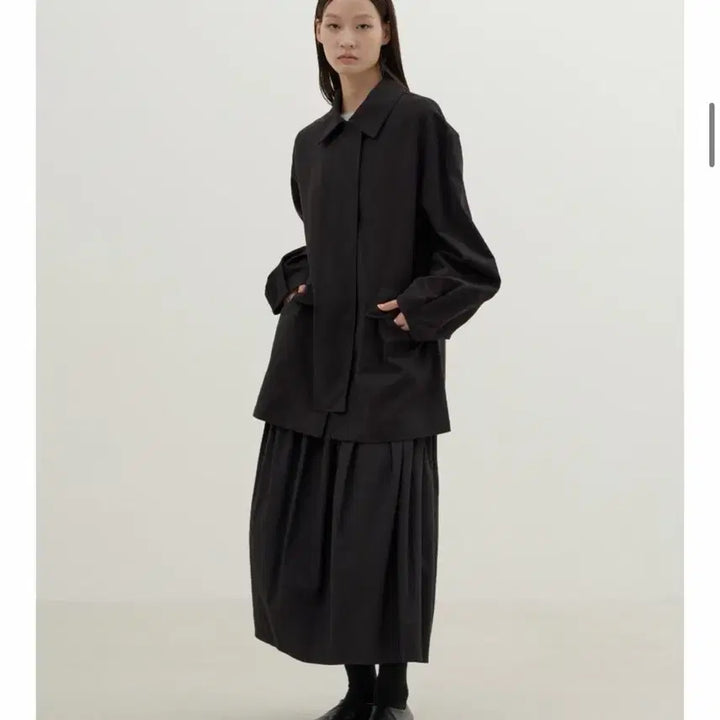 [BUNJANG] Eql Essential Black Shirt Jacket (S) / Eql essential 블랙셔츠자켓(S)