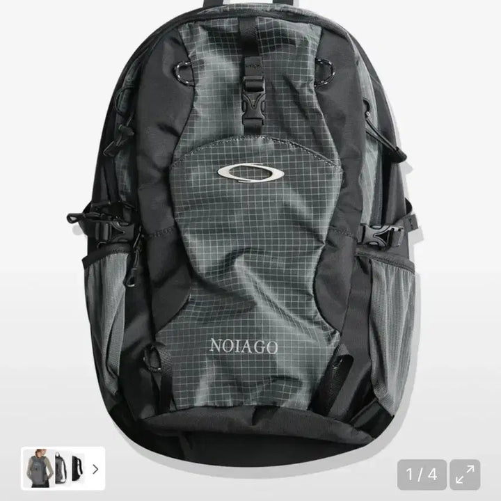 [SOLD OUT] 노이아고 나일론 데일리 백팩 차콜