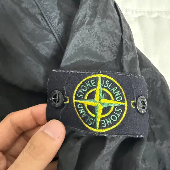 [BUNJANG] Stone Island Nylon Metal Overshirt XL / 스톤아일랜드 나일론 메탈 오버셔츠