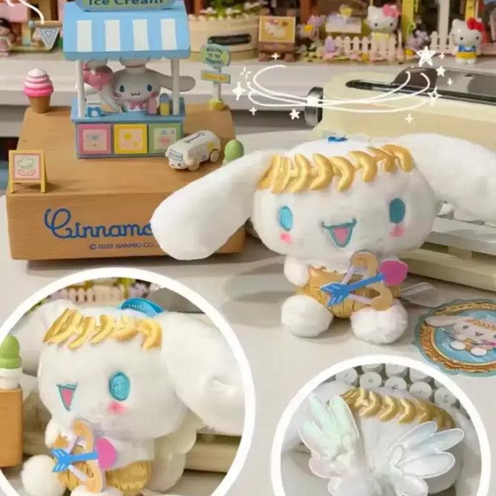 [BUNJANG] Sanrio x Minioso "Masterpiece Series" Character Keychain Plush (Sealed) / LDCX 산리오 미니소 명화 시리즈 인형 키링 미개봉