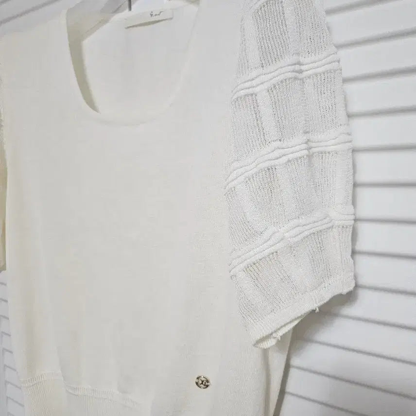 [BUNJANG] ZICat Knit Short Sleeve Top / 지컷 니트 반팔