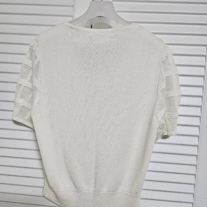 [BUNJANG] ZICat Knit Short Sleeve Top / 지컷 니트 반팔