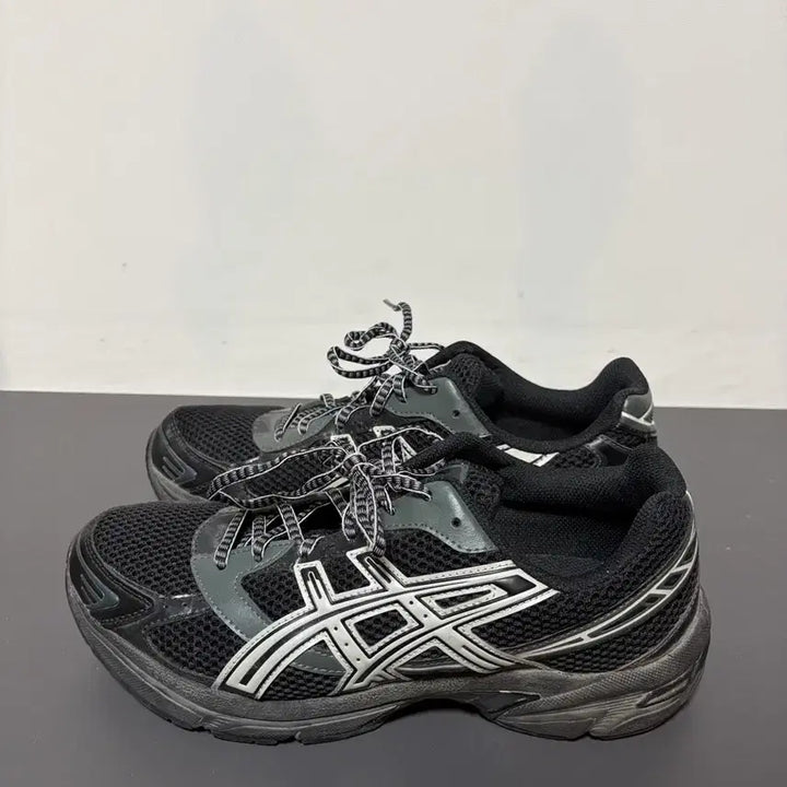 [BUNJANG] Asics Gel-1130 Black Silver Running Shoes / 아식스 젤1130 블랙 실버 270 러닝화 판매합니다