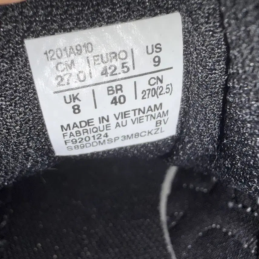 [BUNJANG] Asics Gel-1130 Black Silver Running Shoes / 아식스 젤1130 블랙 실버 270 러닝화 판매합니다