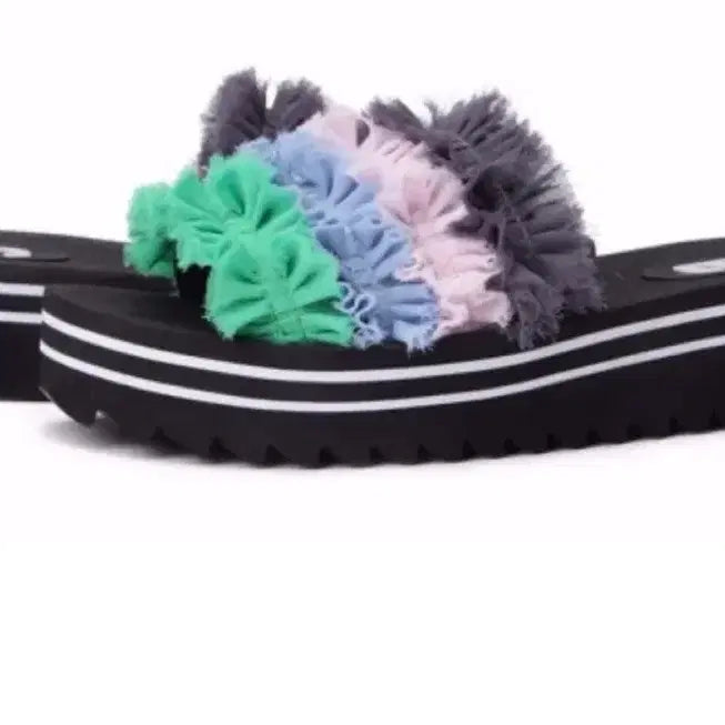 [SOLD OUT] 슈콤마보니  캉캉 슬리퍼 (240)