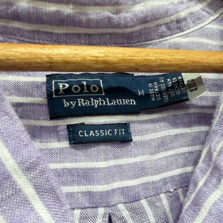 [SOLD OUT] 폴로랄프로렌 우먼 스트라이프 린넨셔츠 M