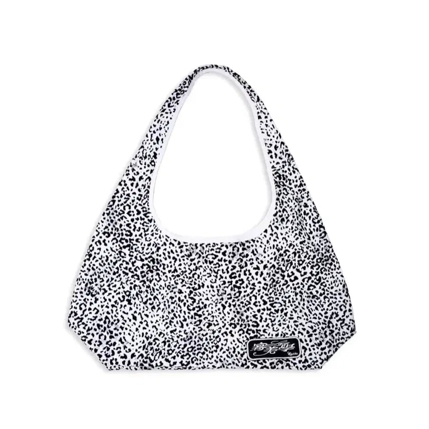 [BUNJANG] Kasiko Leopard Print Shoulder Bag / 카시코 러드 익스클루시브 레오파드 프린트 숄더 백