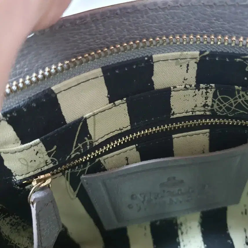[BUNJANG] Vivienne Westwood Gray Tote Bag Crossbody / [새상품] 비비안웨스트우드 그레이 토트백 크로스백