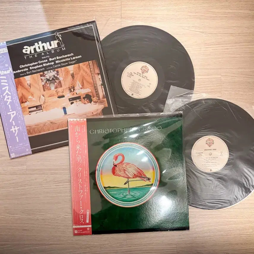 [BUNJANG] Christopher Cross Bundle Set - Christopher Cross LP + Arthur The Album LP (Japanese Press) / 크리스토퍼 크로스 LP 레코드 2장일괄
