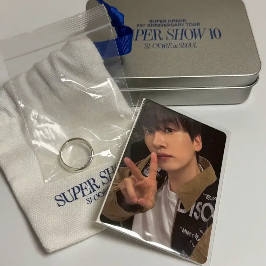 [BUNJANG] Super Junior Eunhyuk Super Show 10 Encore Ring (Size 11) / 슈퍼쇼 10 앙콘 굿즈 은혁 반지 11호