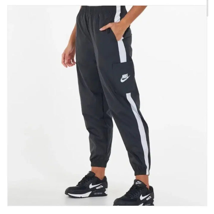 [BUNJANG] Nike Woven Pants Black M / 나이키 우븐 팬츠 블랙 팬츠 M