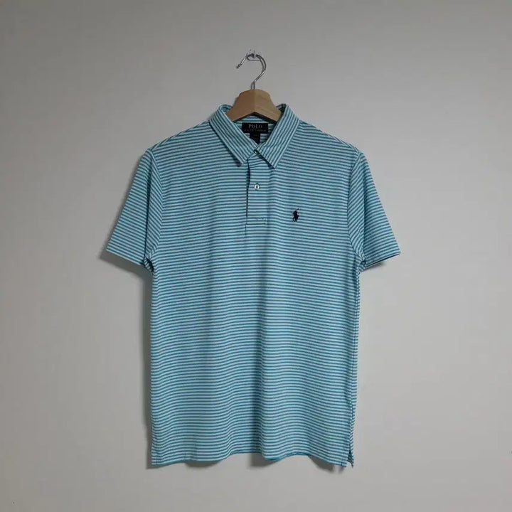 [BUNJANG] Polo Ralph Lauren Striped Polo Shirt (14-16) / (L) POLO 폴로랄프로렌 스트라이프 반팔 카라티 (14-16)