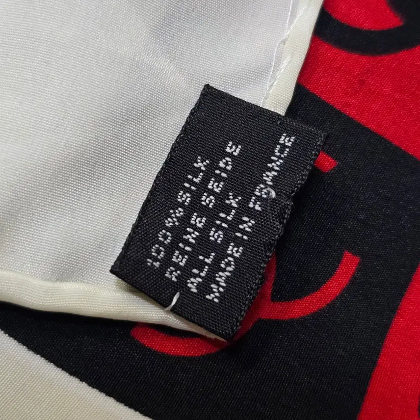 [BUNJANG] Chanel 90s Multi Logo Scarf / 90s 샤넬 멀티 로고 스카프  정품