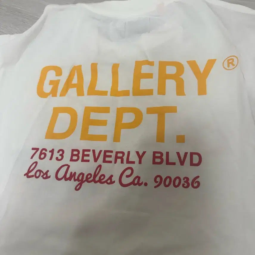 [BUNJANG] Dept. Car Print Short Sleeve T-shirt / 갤러리뎁 Dept. 자동차 프린팅 반팔 티셔츠