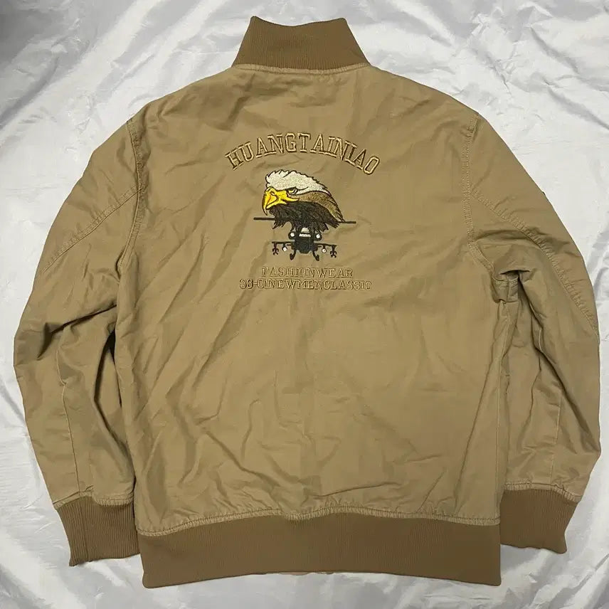 [BUNJANG] H.T.NIAO Military Patch Tanker Jacket / H.T.NIAO 밀리터리 패치 탱커 자켓