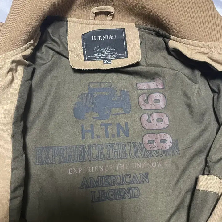 [BUNJANG] H.T.NIAO Military Patch Tanker Jacket / H.T.NIAO 밀리터리 패치 탱커 자켓
