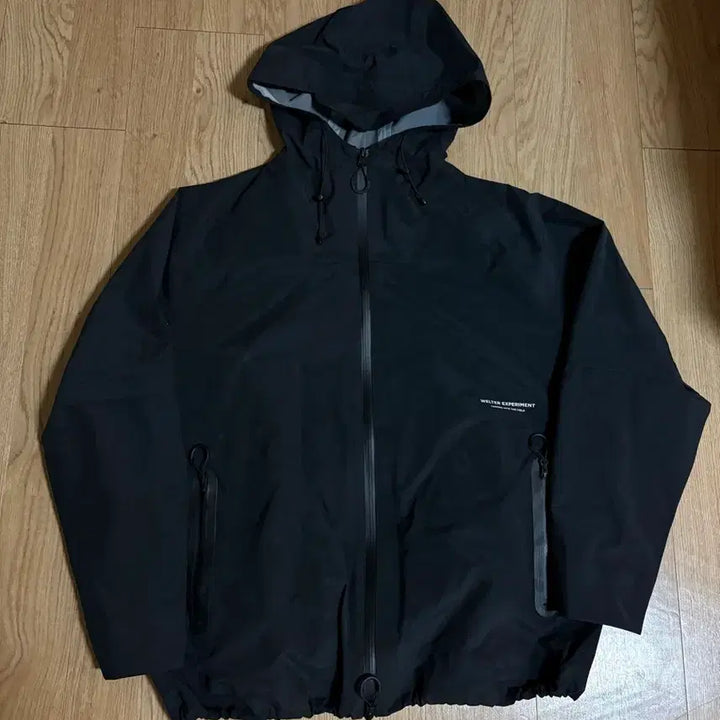 [BUNJANG] Welter Experiment Black Hooded Jacket / 웰터익스페리먼트 자켓