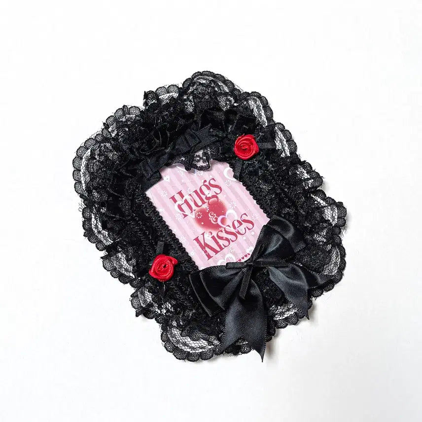 [BUNJANG] Black Wedding Dress / 레이스 탑꾸 블랙 웨딩 드레스 (Black Wedding Dress)