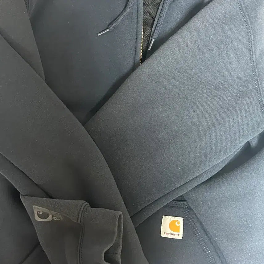 [BUNJANG] Carhartt Navy Hoodie / 칼하트 후드집업