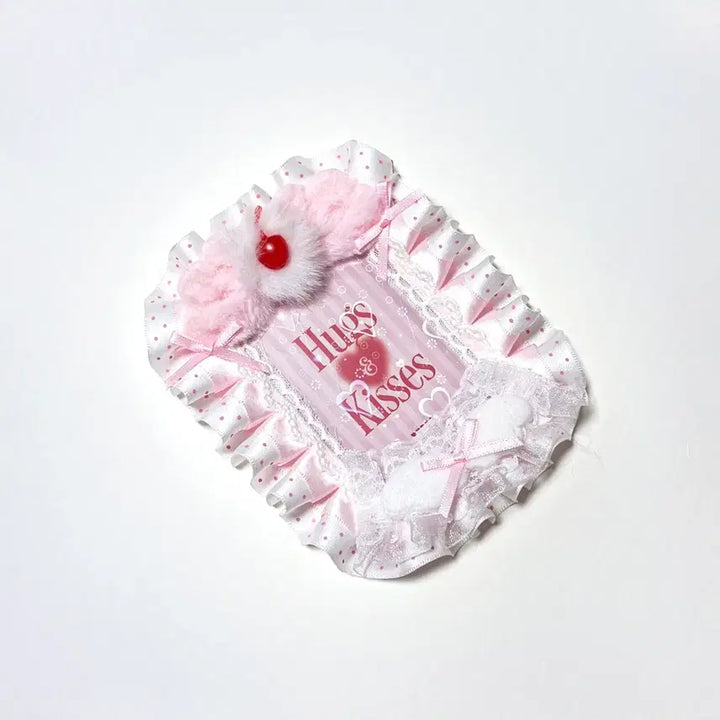 [BUNJANG] Strawberry Scoop Lace Top Decor / 레이스 탑꾸 스트로베리 스쿱 (Strawberry Scoop)