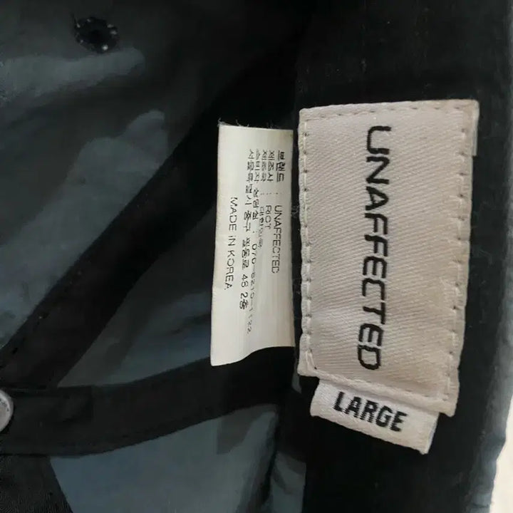 [BUNJANG] Unaffected Nylon Ball Cap / 언어펙티드 나일론 볼캡