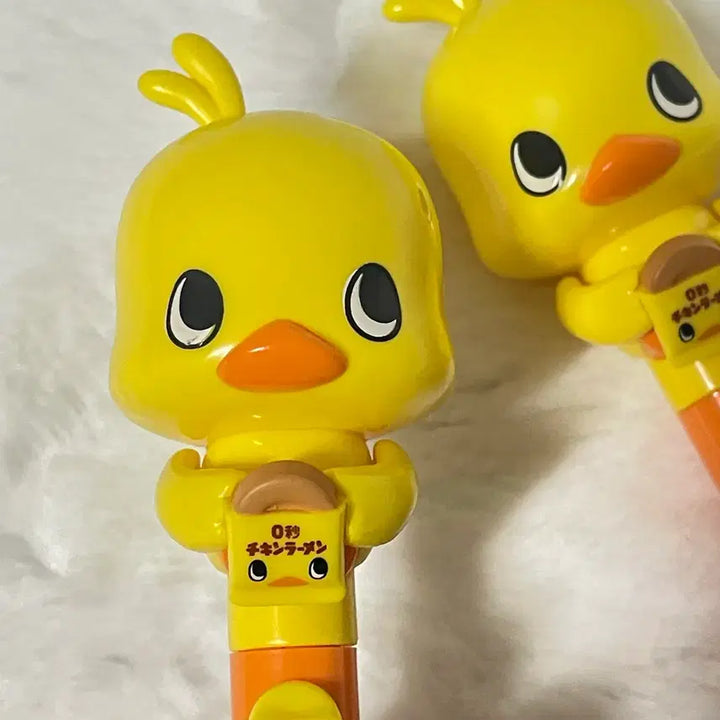 [BUNJANG] Hiyoko-chan Chicken Ramen Mechanical Pencil / 치킨라면 노랑 병아리 히요코짱 라면먹는 움직이는 샤프 펜
