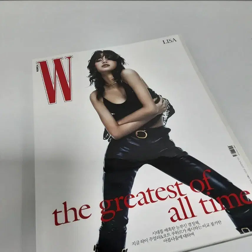 [BUNJANG] W Korea Lisa Magazine / W KOREA 리사 LISA 화보 잡지