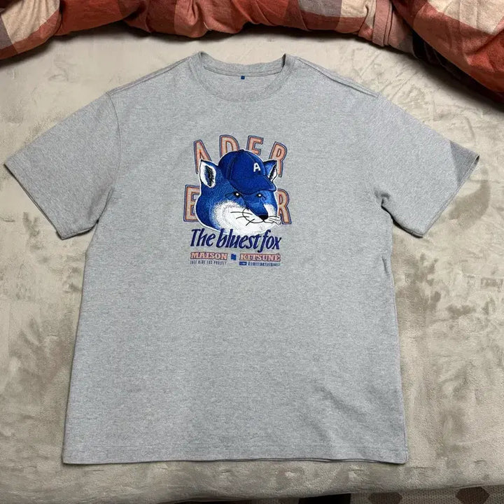 [BUNJANG] Ader Error Maison Kitsune Short Sleeve T-shirt / 아더에러 메종키츠네 반팔 티셔츠