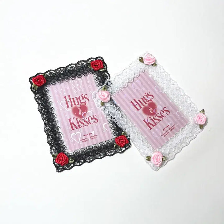 [BUNJANG] Simple Rose Lace Top Decoration / 레이스 탑꾸 심플 로즈 레이스 (Simple Rose Lace)