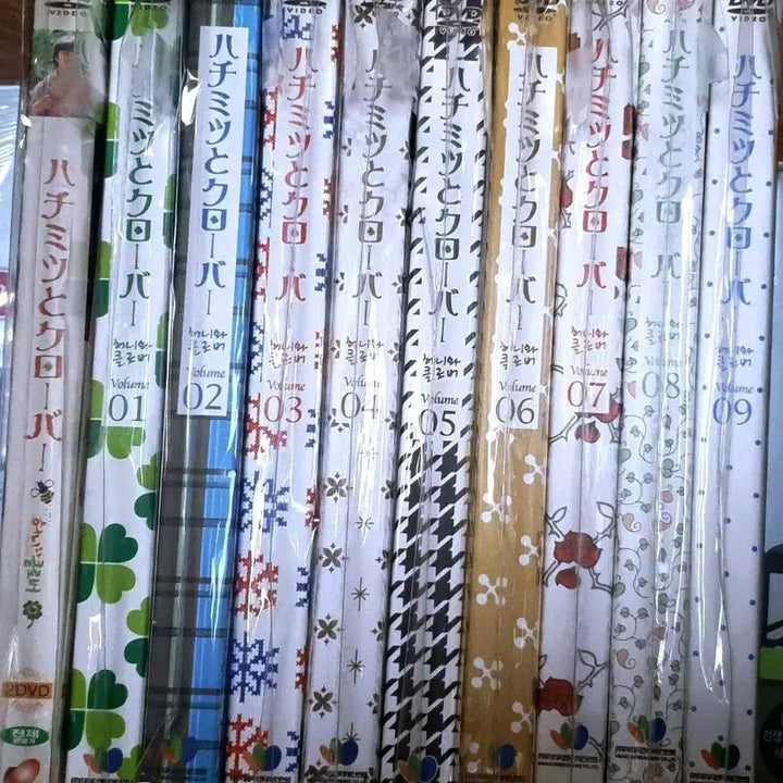 [BUNJANG] Honey and Clover Animation &amp; Movie DVD Set / (판매) 허니와 클로버 애니 vol 1~9, 영화 DVD 세트