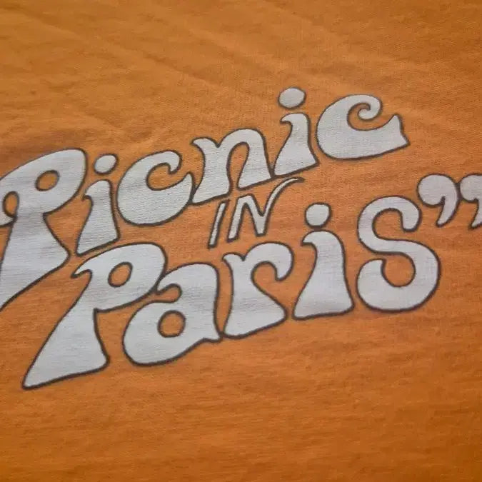 [BUNJANG] 칼하트 Picnic Paris 오렌지 반팔 티셔츠 2xl 실측 xl상태굿 / 칼하트 Picnic Paris 오렌지 반팔 티셔츠 2xl 실측 xl상태굿