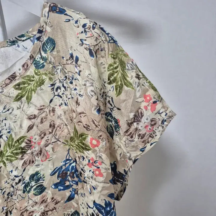 [BUNJANG] Floral Print Rayon Long Dress / 인견원피스