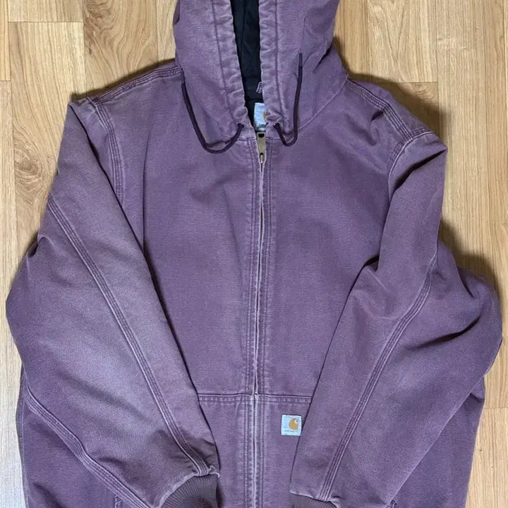 [BUNJANG] Carhartt Duck Active Jacket Purple 105-110 / (희귀매물) 칼하트 덕 액티브자켓 105-110