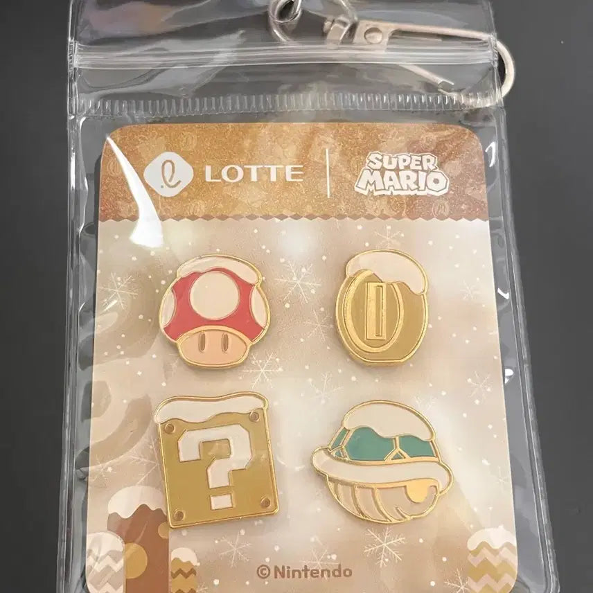 [BUNJANG] Nintendo Super Mario Pin Badge / 닌텐도 팝업스토어 슈퍼마리오 특전 핀뱃지