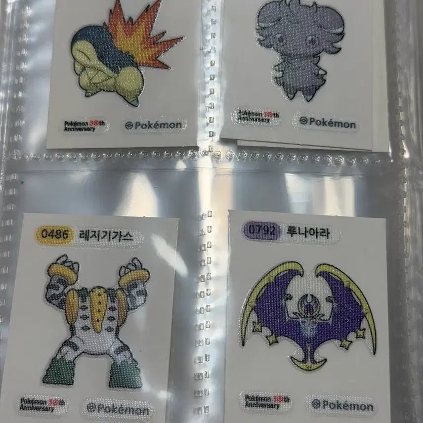 [BUNJANG] Pokemon 30th Anniversary Ttipu Seal Set of 7 / 포켓몬 30주년 띠뿌씰 41종
