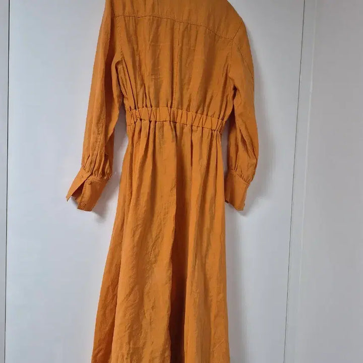 [BUNJANG] H&amp;M Long Orange Dress / H&amp;M 롱원피스