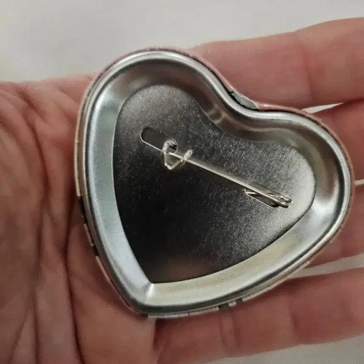 [BUNJANG] Stellive Hina Heart Badge / 스텔라이브 히나 하트 뱃지