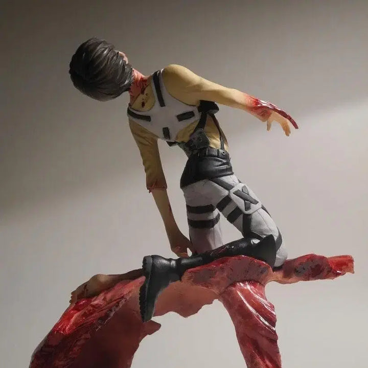 [BUNJANG] Attack on Titan Eren Yeager Garage Kit Figure / 진격의 거인 박리 에렌 예거 레진 개러지 키트 미개봉 새상품 피규어