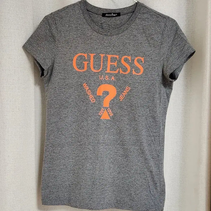 [BUNJANG] GUESS YEOK9407 Gray T-Shirt / 게스 반팔 티셔츠
