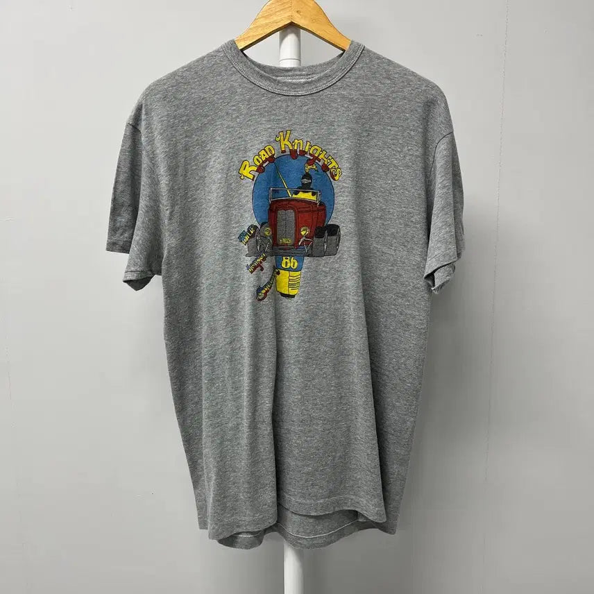 [BUNJANG] [XL] USA 80s 헤인즈 오리지널 Road Knights 반팔티 / [XL] USA 80s 헤인즈 오리지널 Road Knights 반팔티