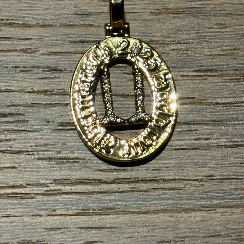 [BUNJANG] G-Dragon Übermensch Cubic Zirconia Necklace Copper / 위버멘쉬 목걸이 큐빅 지르코니아 버전 코퍼